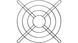 Zeige Details für Schutzgitter zu Axial-Ventilator Bild von Schutzgitter zu Axial-Ventilator