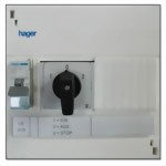 Bild von AP-Box mit LS 20 A für 24 Volt Windgeneratoren