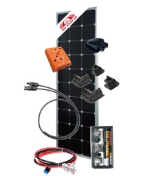 Zeige Details für Camper Solar Set 110W Premium "schmale Version" Bild von Camper Solar Set 110W Premium "schmale Version"