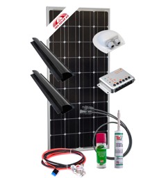 Zeige Details für Camper Solar Set 100W Eco Bild von Camper Solar Set 100W Eco