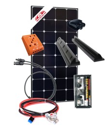 Zeige Details für Camper Solar Set 120W Premium Bild von Camper Solar Set 120W Premium