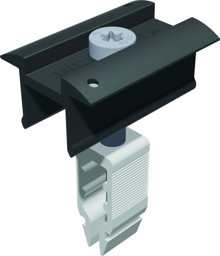 Zeige Details für Schletter Mittelklemme Rapid16 40-50mm, schwarz Bild von Schletter Mittelklemme Rapid16 40-50mm, schwarz
