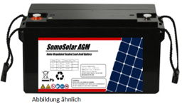 Zeige Details für AGM Batterie SomoSolar 80Ah/12V Bild von AGM Batterie SomoSolar 80Ah/12V