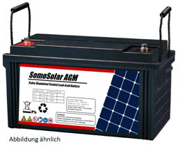 Zeige Details für AGM Batterie SomoSolar 120Ah/12V Bild von AGM Batterie SomoSolar 120Ah/12V