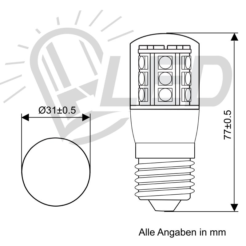 Liontuning - Tuningartikel für Ihr Auto  Lion Tuning Carparts GmbHH7 LED  Birnen Lampen Leuchtmittel Osram Night Breaker LED 6000K