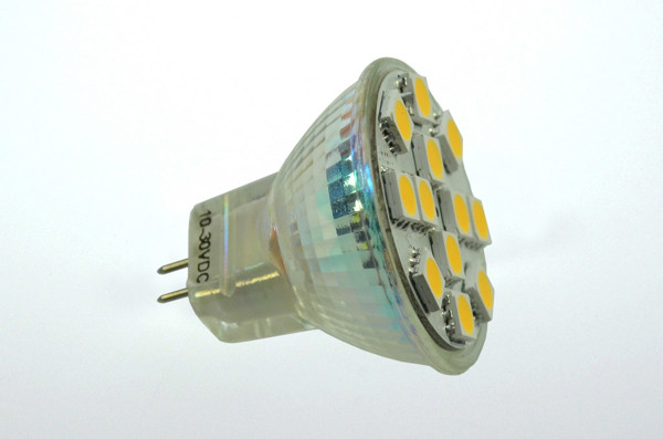 Bild von LED Halogenform MiniSpot GU4, 2.3 W / 12 und 24 V