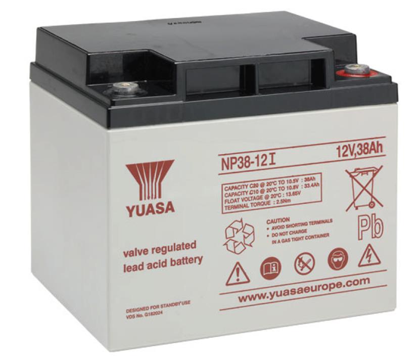 Bild von Batterie YUASA NP 38 - 12