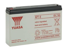 Bild von Batterie YUASA NP 7 - 6