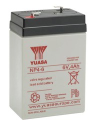 Bild von Batterie YUASA NP 4 - 6