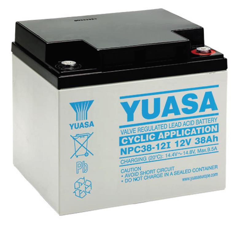 Bild von Batterie YUASA NPC 38 - 12i