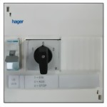 Bild von AP-Box mit LS 40 A für 12 Volt Windgeneratoren