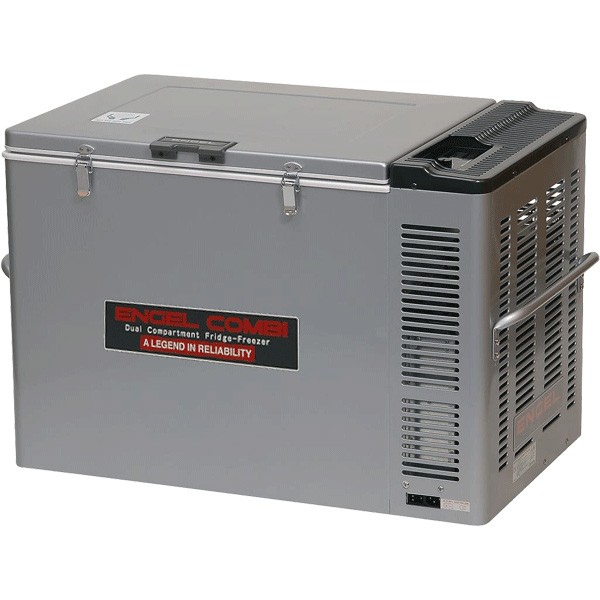 Kühlbox Engel MD 80 FCS mit Schwing Kompressor, 40 Liter Kühlfach, 37 Liter  Tiefkühlfach, für 12 Volt DC, 24 Volt DC, energiesparend, +5°C kühlen oder  bis -18°C einfrieren, zuverlässig und robust