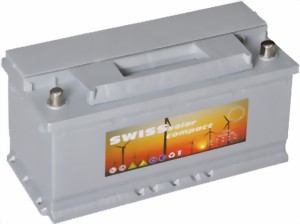 wartungsfreie Solarbatterie SWISSsolar compact 108