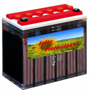 Bild von Solarbatterie professional OPzS 225 / 12 Volt