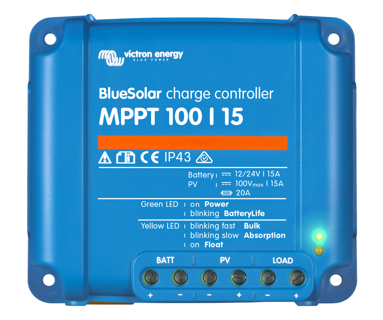 Solar Laderegler Bluesolar MPPT 100/20 (12/24V/48V-20A) - Swiss