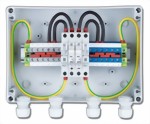Bild von Modulverteiler 4 x Eingänge bis je 10 A