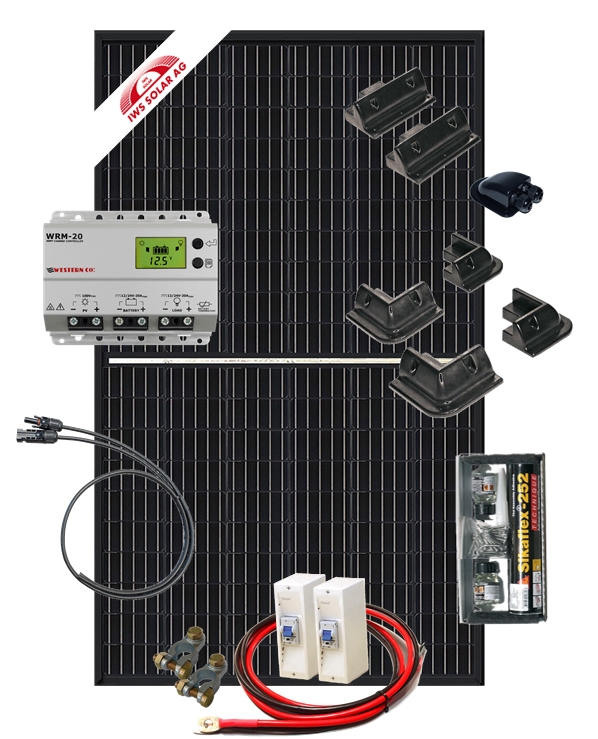 Camper Solar Set 320 Premium - Autarke Solaranlage für Camper