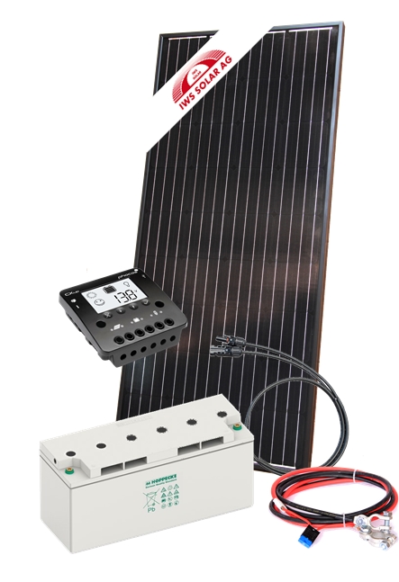 Bild von Insel Solar Set 195W - 12 Volt Inselanlage