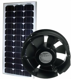 Solarlüfter 12V mit 40W Solar Panel - Solarventilator DC für Camping, – PK  Green Schweiz