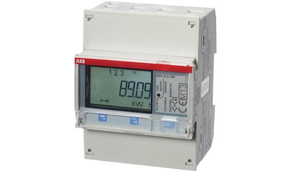 ABB Smart-Meter B23 212-100 ist der bidirektionale Zähler für