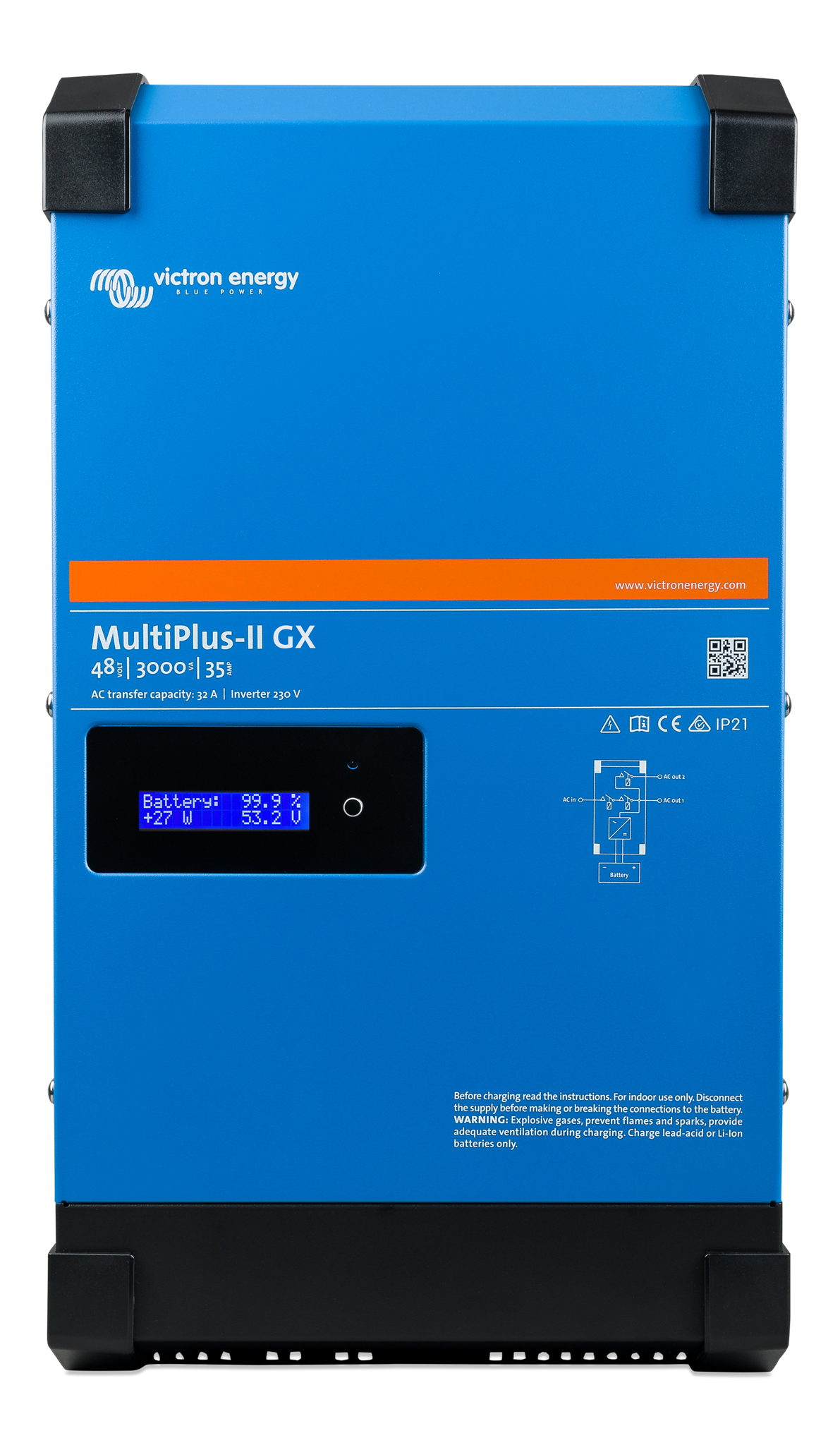 Bild von Wechselrichter MultiPlus-II GX 24/3000/70