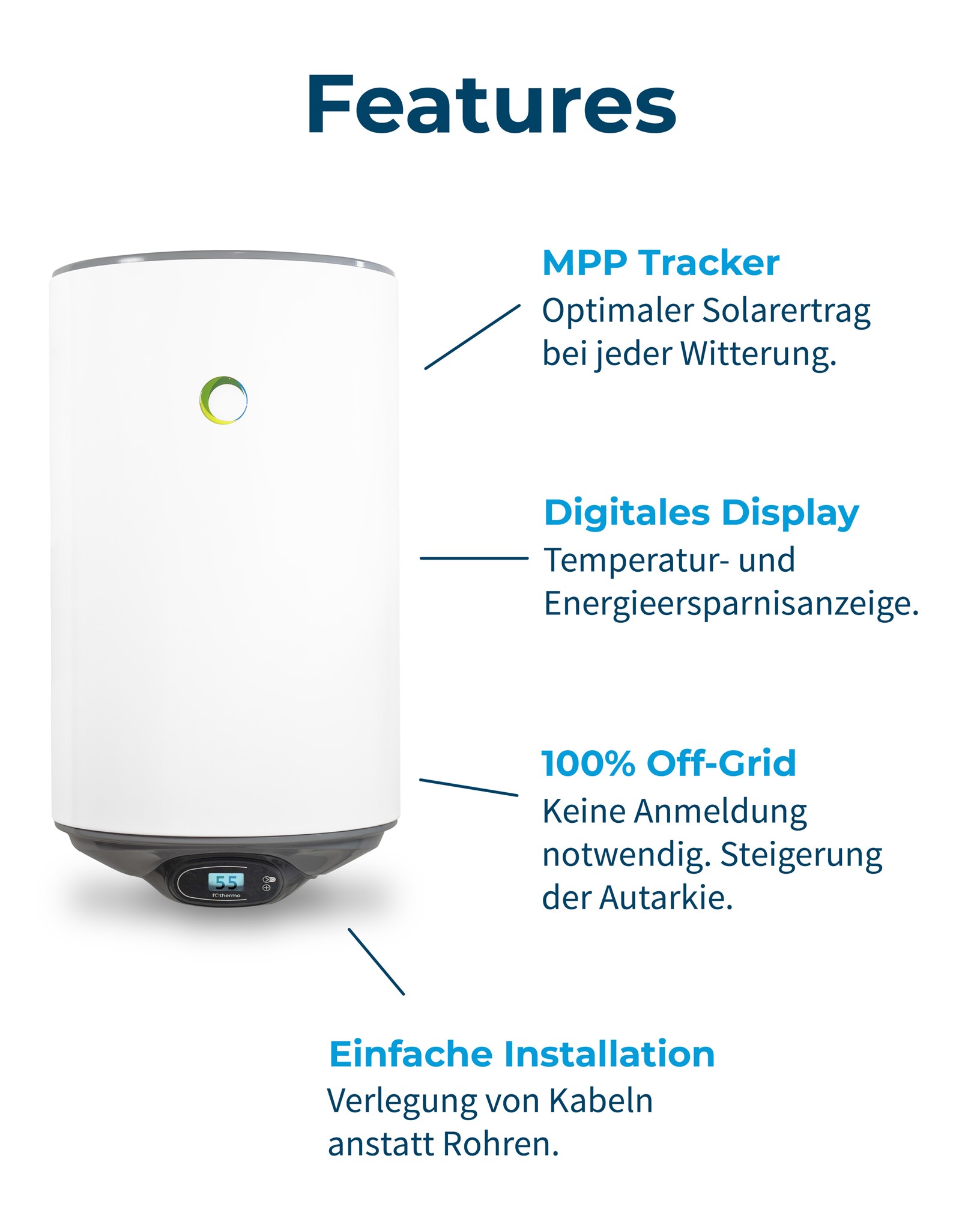 Bild von Solar-Boiler PVB-10 (10 Liter)