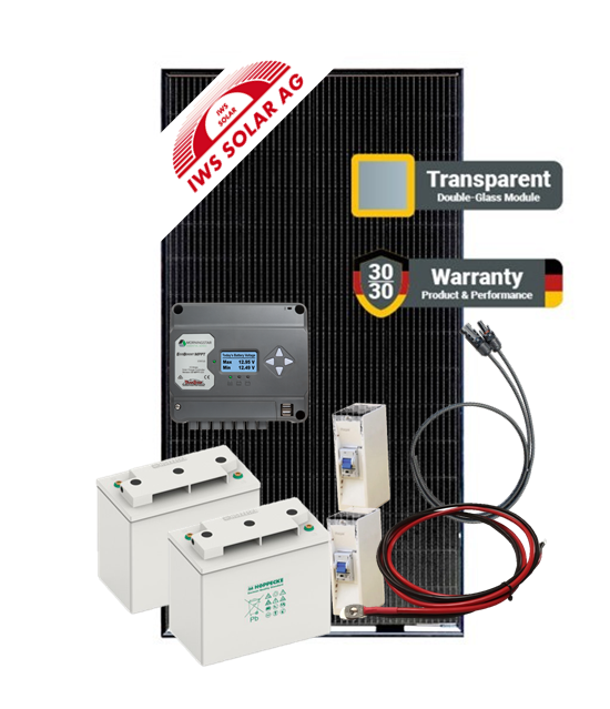 Bild von Insel Solar Set 315W Professional, 12Volt 