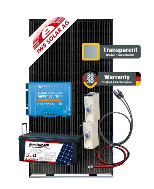 Bild von Insel Solar Set 315W Basic, 12Volt 