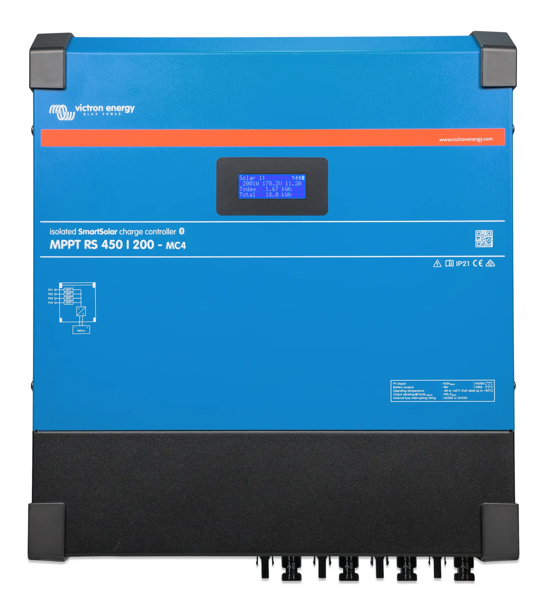 Bild von Laderegler SmartSolar MPPT RS 450/200 