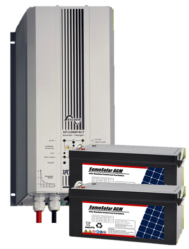 Notstromset 2200, 24Volt DC / 230VAC