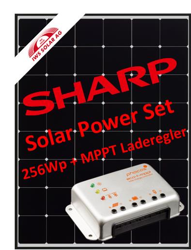 Iws Solar Ag Solar Power Set 256wp 12v Autonomes Solarset