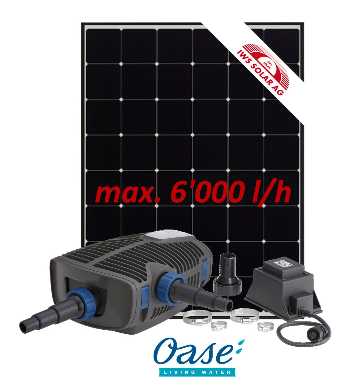 IWS SOLAR AG SolarpumpenSet Eco Premium 6000 mit Hochleistungs